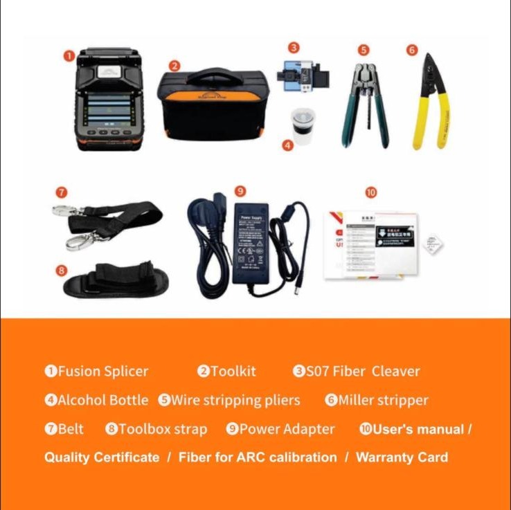 Foto 3 de Fusionadora de Fibra Óptica Signalfire AI-5 Pro