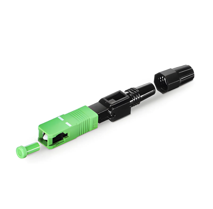 Conector Mecánico SC/APC Verde (Fast Connector)