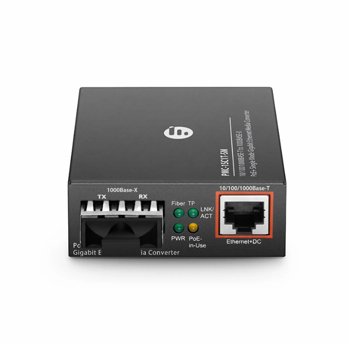Media Converter de Fibra a Ethernet (Par A/B)